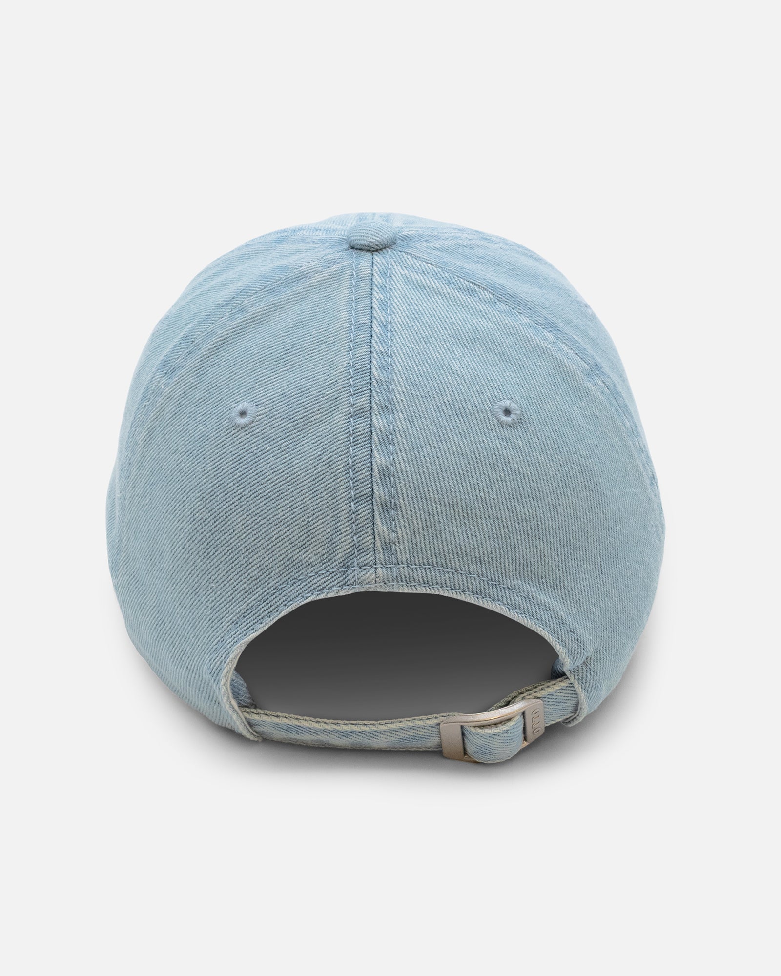 back of hat with adjustable buckle